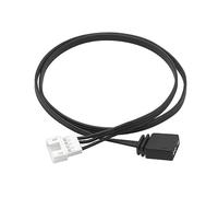 Wjsdsg Câble d'extension de carte mère d'ordinateur 5 V 3 broches 4 broches ARGB 5 V 3 broches ARGB Sync Hub Splitter Connecteur pour châssis d'ordinateur PC