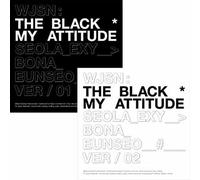 WJSN - WJSN THE BLACK MY ATTITUDE Single Album [ VER.1 + VER.2 ] 2VER FULL SET. 2CD+2 Photo Book(each 96p)+2 Sticker+2 Photo Card+2 Unit Photo Card K-POP SEALED+TRACKING CODE