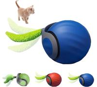 WJSXEQF Jouet pour Chat Speedy Tail, Nouveau Jouet interactif pour Chat Speedy Tail 2.0 2025, Balle de Jouet pour Chat à Mouvement Automatique, réglage à Deux Vitesses, Rechargeable par USB