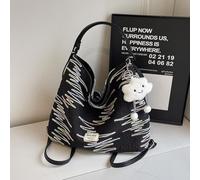 WJUHYGTF Femmes Sac À Dos Sac À Main Sac 2-en-1, Sacs D'École Anti Vol Sac À Dos Sacs À Bandoulière pour Voyage Multifonction,Noir