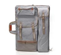 WJUHYGTF Sac À Dos De Planche À Dessin, Sac De Planche À Dessin Multifonctionnel Sac Fourre-Tout d'art Étanche Grand Sac d'art pour Dessiner La Peinture d'artiste,Gris