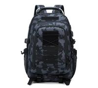 WJUHYGTF Sac À Dos Tactique, Militaire Étanche, Grand De Voyage pour Hommes avec D'École Portable Le Sport Plein Air, Camping, Trekking,A