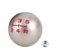 Wjwftcmk Auto Pommeau Levier Pommeau Levier Vitesse En Aluminium 5/6 Vitesses En Forme Boule M10 X 1,5 Pour Civic City FD2 FN2 EP3 DC2 DC5 AP1 AP2 S2000 F20C(5speed-champagne)