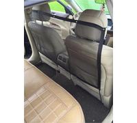 WJWINER Filet de protection pour voiture - Filet de séparation - 115 x 62 cm - Filet pour chien - Filet de coffre avec 2 cordes à bagages et 4 crochets en métal - Pour la plupart des modèles