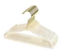 WJWSKI Cintre Enfant, Cintre Bebe Transparent avec Petites Paillettes, Lot de 20 Cintres pour Enfants Ultra Mince et Économie d'Espace, Cintres pour Enfant avec Petites Rainures sur Les Épaules