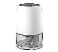 WJWWR Déshumidificateur Silencieux du ménage, réservoir d'eau de 37 oz avec Alarme d'eau complète, Mode Nuit et éclairage d'humeur à Sept Couleurs pour Les salles de Bains, Les Chambres et Les VR A