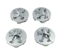 WJWZZGYL Auto Cache Moyeux Capuchons De Centre pour Peugeot 2008 301 308 3008 408,Cache-écrou de Roue Tanche Et Anti PoussièRe Jante Centre D'emblème Accessoires,60mm-B