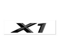 WJWZZGYL Auto Emblème Autocollant pour B-MW M X1 X2 X3 X4 X5 X6 X7 XDrive SDrive Series,Sticker 3D Personnalisé pour Coffre avec Lettres Décoratif Voiture Style Accessoires,Black-X1
