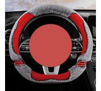 WJWZZGYL Housse de Volat Hiver 2025 - en Peluche Premium Douce et Antidérapante - Design Tendance - Confort Amélioré pour BYD FO F3 F6 S6 S7 M6 G6 G5/E5 L3 E6,D-Type-Red