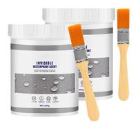 WJXKAZYX 600g Agent Waterproof Invisible,Revêtement Imperméable Transparent,Liquide Étanchéité Transparent,Agent Anti-Fuite Étanche, salles de bains, toilettes, carrelages, murs