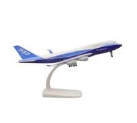 WJXNNON Accessoires pour décoration d'intérieur pour modèle d'avion B747 moulé sous pression Collection cadeau 20 cm