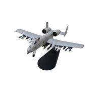 WJXNNON Avion De Chasse Américain A10 Thunderbolt II Warthog Hog, Échelle 1/100, en Métal Moulé sous Pression, Modèle Réduit d'avion, Jouet pour Enfant(A-10A Shark DS)