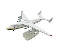 WJXNNON Avion De Transport Antonov An-225 en Alliage Moulé sous Pression, 20 Cm, Modèle Réduit, Jouet Décoratif, Cadeau pour Enfants