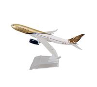 WJXNNON Échelle 1: 400 16 Cm pour Modèle d'avion De La Série Malaysia Airlines A330 en Alliage Métallique Moulé sous Pression, Jouet Cadeau(A330 Gulf)