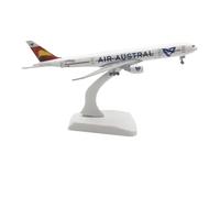 WJXNNON Maquette d'avion B777 pour Air Austral, Réplique en Métal De 20 Cm, Jouet pour Enfants, Objet De Collection, Cadeau