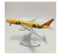 WJXNNON Modèle d'avion A350 De China Southern Airlines, Échelle 1:400, en Métal Moulé sous Pression, Cadeau De Collection, 16 Cm(Yellow)