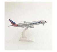 WJXNNON Modèle d'avion American Airlines B777 De 20 Cm avec Train D'atterrissage, en Alliage Métallique Moulé sous Pression, Jouet, Cadeau