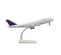 WJXNNON Modèle d'avion B747 en Métal De 20 Cm pour Delta Air Airlines, Réplique Alliage, Simulation D'aviation, Cadeau