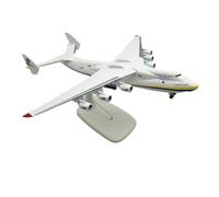 WJXNNON Modèle d'avion De Transport Moulé sous Pression Antonov An225 Ukrainien, Échelle 1:400, 20 Cm, avec Base Et Train D'atterrissage, Collection D'avions