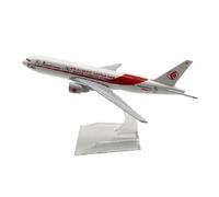 WJXNNON Modèle d'avion Échelle 1:400 pour Algérie B777 Modèle d'avion 16 Cm Moulé sous Pression Simulation Décoration De La Chambre des Passagers