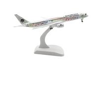 WJXNNON Modèle d'avion en alliage moulé sous pression pour Mexican Airlines Boeing 787 avec support de roue 20 cm