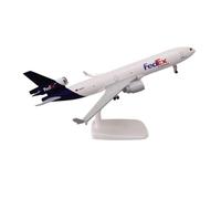 WJXNNON Modèle d'avion Moulé sous Pression en Alliage Métallique De 20 Cm pour Air Fedex Express Airlines MD-11 avec Roues Et Trains D'atterrissage