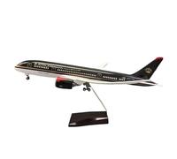 WJXNNON Modèle d'avion Royal Jordanian B787 À L'échelle 1:130, avec Éclairage Et Roues, en Résine Moulée sous Pression, pour Collection D'avions(No LED)