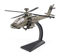 WJXNNON pour Modèle D'hélicoptère en Alliage Apache AH-64, Avion avec Lumière Et Son, Adapté Aux Collections Et Cadeaux des Passionnés D'aviation