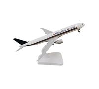 WJXNNON Réplique d'avion Boeing 777 en Métal De 20 Cm pour Singapore Airlines, Modèle Réduit, Alliage, 1:400, Moule D'aviation, Série Cadeau