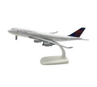 WJXNNON Réplique en Métal pour B747, Matériau en Alliage, Simulation D'aviation, Cadeau, Modèle d'avion en Métal, 20 Cm, Échelle 1:400