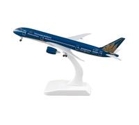 WJXNNON Vietnam Airlines Boeing 787 Modèle d'avion moulé sous pression avec support de roue 20 cm