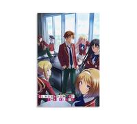 WJYCHEND Classroom of The Elite Classic Anime Series Poster sur toile Décoration murale pour chambre à coucher 30 x 45 cm Sans cadre
