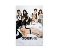 WJYCHEND Poster sur toile Gossip Girl classique de films et séries télévisées - Décoration murale pour chambre à coucher - 30 x 45 cm - Style sans cadre