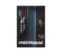 WJYCHEND Prison Break Poster sur toile classique de films et séries télévisées - Décoration murale pour chambre à coucher - 40 x 60 cm - Style sans cadre