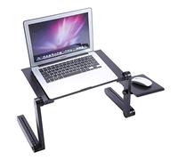 WJYLM Ordinateur portable multifonction Supports d'ordinateur, portable en aluminium réglable pour ordinateur portable Table support pour ordinateur portable lit Canapé Table pliante pour ordinateu...