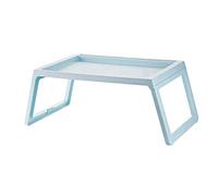 WJYLM Portable Pliable Pliant Portable Table Portable Bureau Canapé-lit Table d'ordinateur Portable pour Manger sur canapé-lit Étude avec Pieds pliants, Bureau d'ordinateur Poste de Travail Riser,BL
