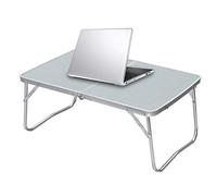 WJYLM Support de bureau pour ordinateur portable, ordinateur portable Table Lapdesk Petit déjeuner Lit pliant Plateau portable Mini pique-nique bureau portable à la main Support de lecture Support ...