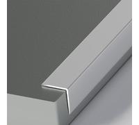 WJYWX Lot de 3 bandes de bordure en alliage d'aluminium de 0,9 m - Bandes décoratives à angle droit (C, 40 mm x 40 mm x 0,9 m)