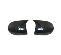 WJZB Couvercle de rétroviseur latéral, capuchon d'aile de rétroviseur for Honda navette Fit Jazz GK5 2014 2015 2016 2017 2018 2019 2020(Low prof black)