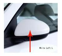 WJZB Couvercle de rétroviseur latéral for Mazda 3 1.6 2009 2010 2011 2012, capuchon de rétroviseur avec la couleur peinte(White Left L)