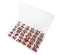 WJZJSVWTAU 3600PCS 1PF 100nF 36 Values Ceramic Capacitor Assortment Kit - Assorted Capacitors in Box, 10PF 22PF 33PF 47PF 1NF 10NF 47NF 296101 diy supplies