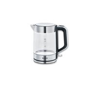 WK 3420 - Bouilloire - 1.7 litres - 2.2 kWatt - glass/brushed stainless steel/black
