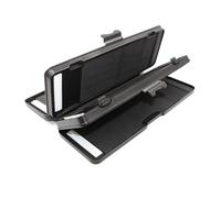 WKabnkn 10 emplacements pour ligne de pêche - Structure de rangement pour plainte - Solide - Étanche - Compact - Transportable - Boîte à compartiments réglables