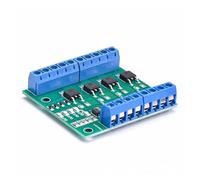 WKabnkn 4 canaux MOSFET Commutateurs de déclenchement d'impulsions pour moteur LED 4-20 V à 3,7-27 V Cartes de pilote Module de contrôle du moteur