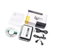 WKabnkn Adaptateur cassette vers numérique compact avec connectivité USB intégrée pour conversion à domicile lecteur cassette USB