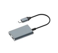 WKabnkn Adaptateur de charge pratique pour lunettes AR - Reste alimenté pour une conversion continue - Module de charge en alliage d'aluminium pour lunettes
