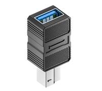 WKabnkn Adaptateur USB B USB3.0 pour imprimante type C vers port carré convertisseur connexion disque dur copieur transfert métal USB A femelle vers mâle
