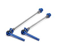 WKabnkn Brochette de verrouillage pour moyeu de roue de vélo à dégagement rapide - Brochettes sécurisées - Accessoires pour VTT et vélo de route - Rouge