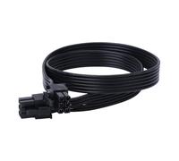 WKabnkn Câble d'alimentation plat PCIe mâle vers mâle 6 broches flexible et durable pour PC de jeu Cordon GPU 40/60/80/90 cm