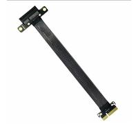 WKabnkn Câble d'extension PCIE 4X à vitesse rapide plaqué or GEN4 sans perte PCIe 4x Cordon d'extension Résistance à la traction et au branchement